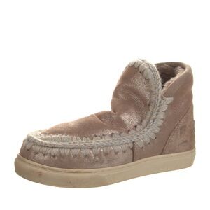 Mou Eskimo Sneaker in Rose Gold